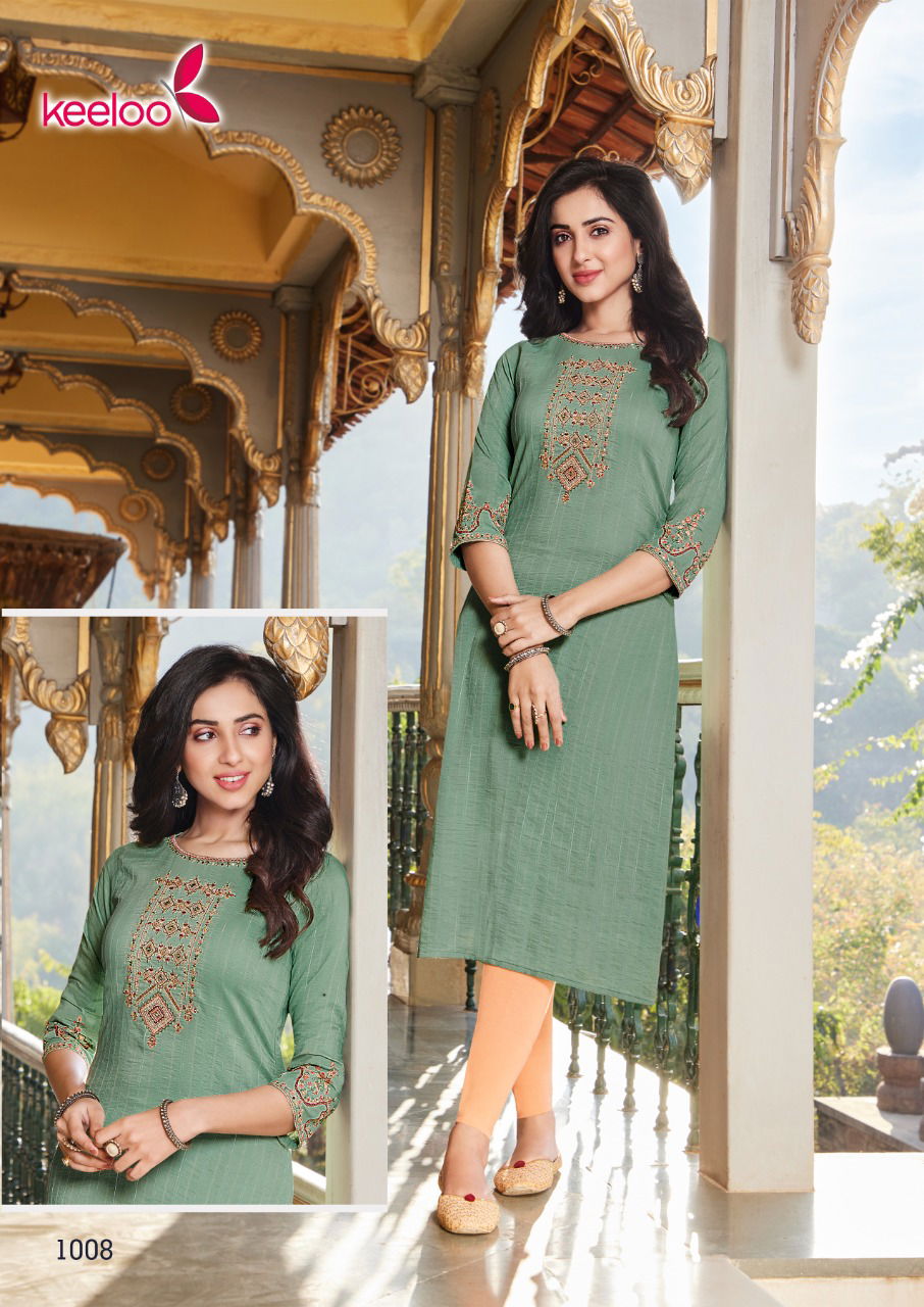 Koodee Kanika 1 New Exclusive Wear Viscose Designer Latest Kurti Collection